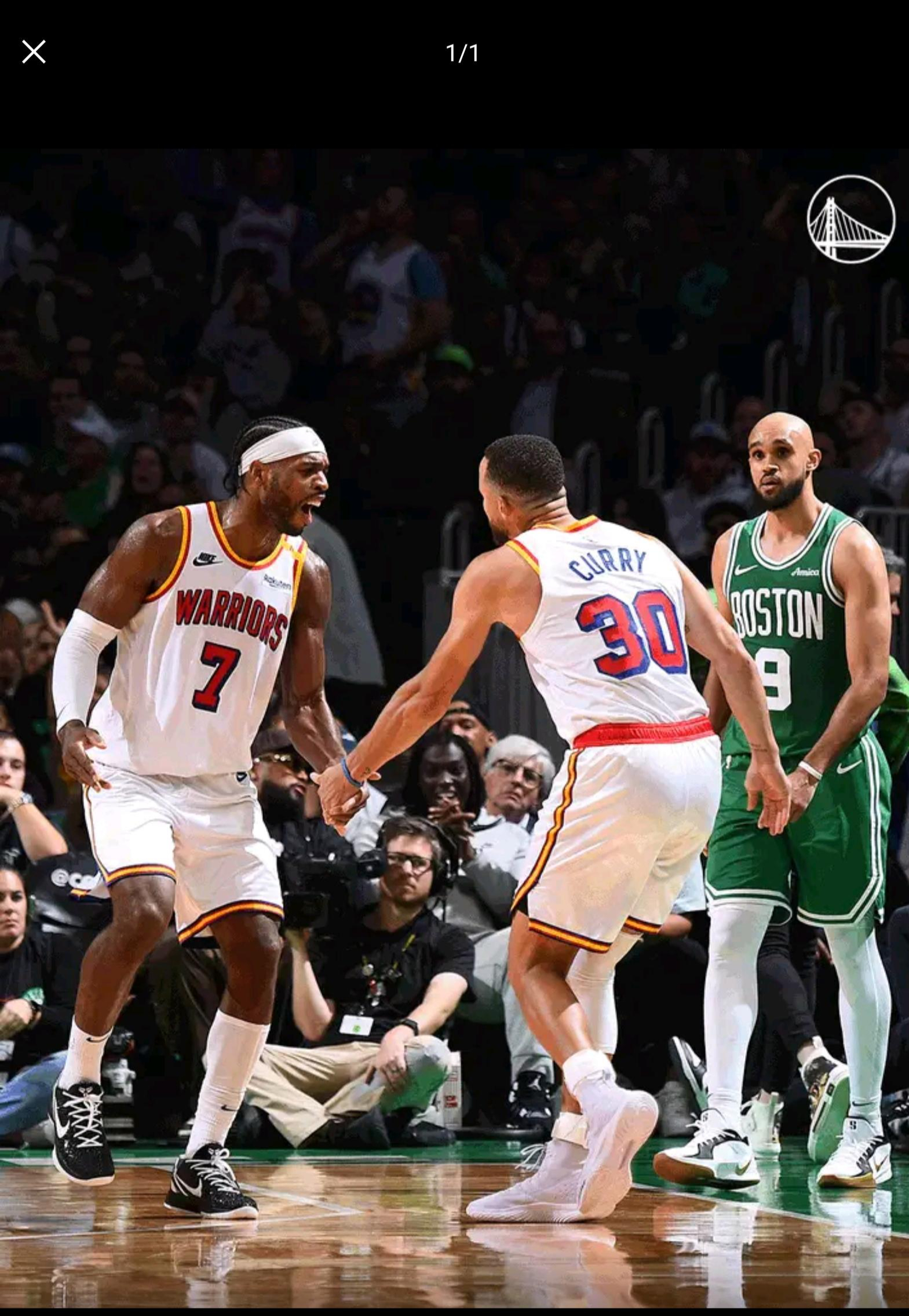 勇士主场战胜骑士，保持连胜